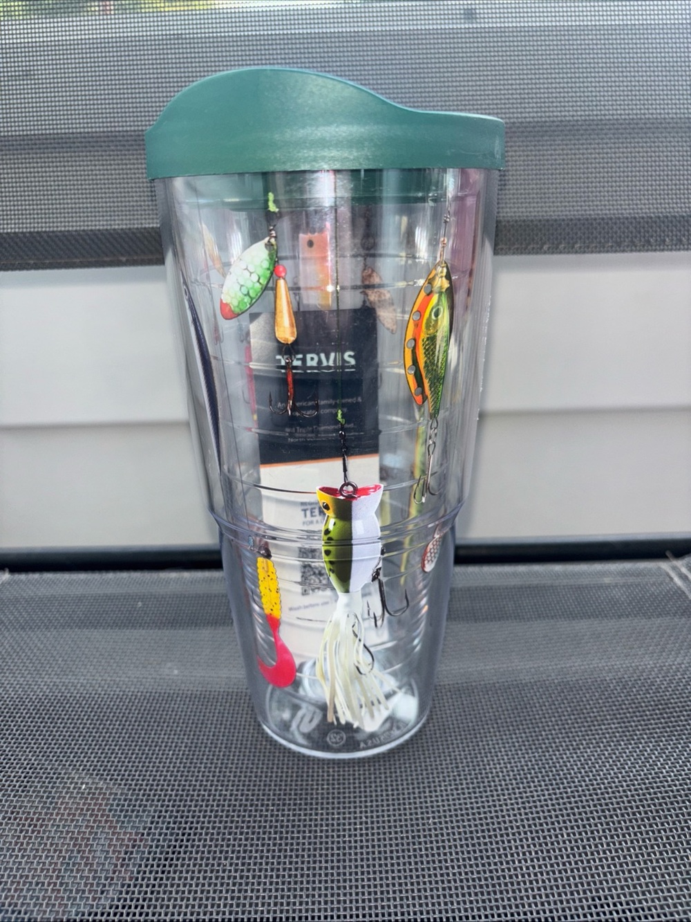 Tervis Fishing Lure tumbler 24 oz Brand New